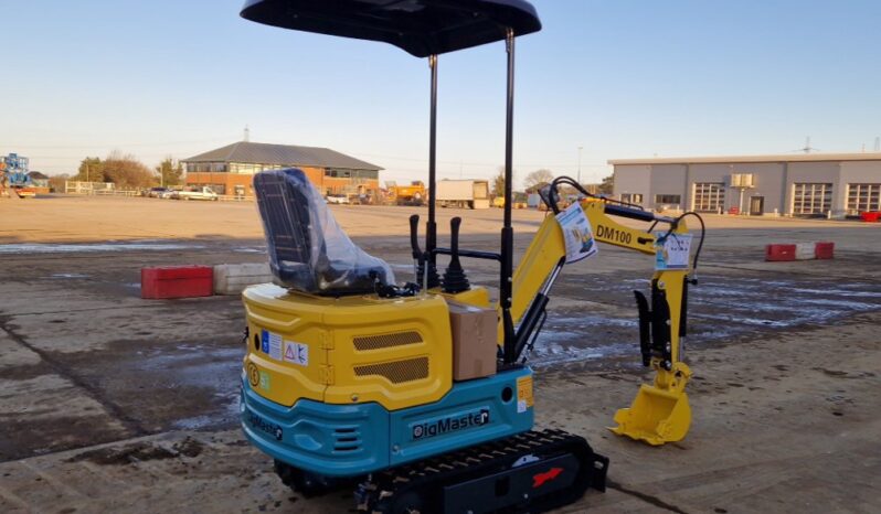 Unused 2024 DigMaster DM100 Micro Excavators For Auction: Leeds – 5th, 6th, 7th & 8th March 2025 @ 8:00am full