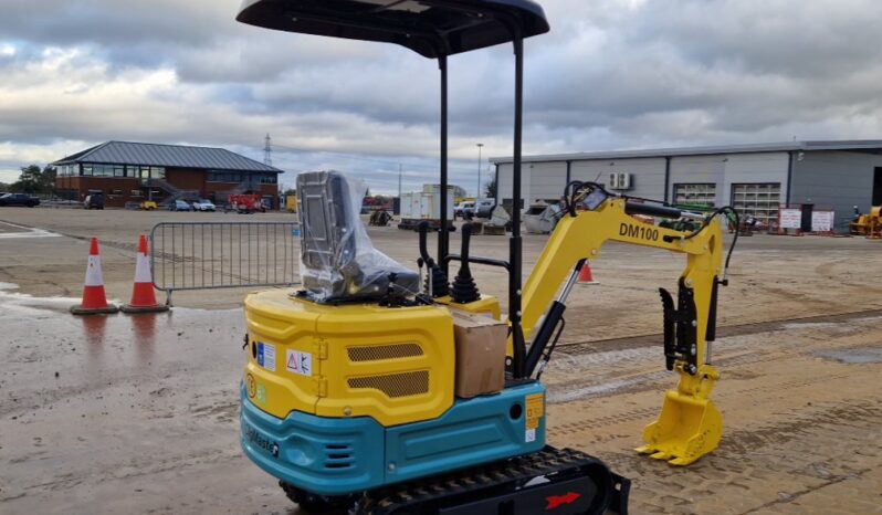 Unused 2024 DigMaster DM100 Micro Excavators For Auction: Leeds – 5th, 6th, 7th & 8th March 2025 @ 8:00am full