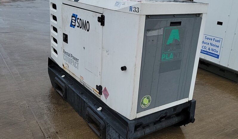 SDMO R33 Generators For Auction: Leeds – 5th, 6th, 7th & 8th March 2025 @ 8:00am full