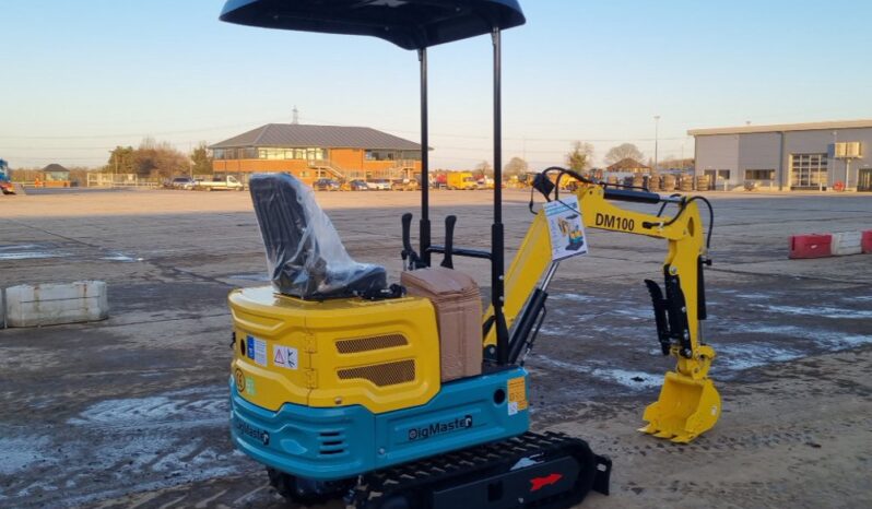 Unused 2024 DigMaster DM100 Micro Excavators For Auction: Leeds – 5th, 6th, 7th & 8th March 2025 @ 8:00am full