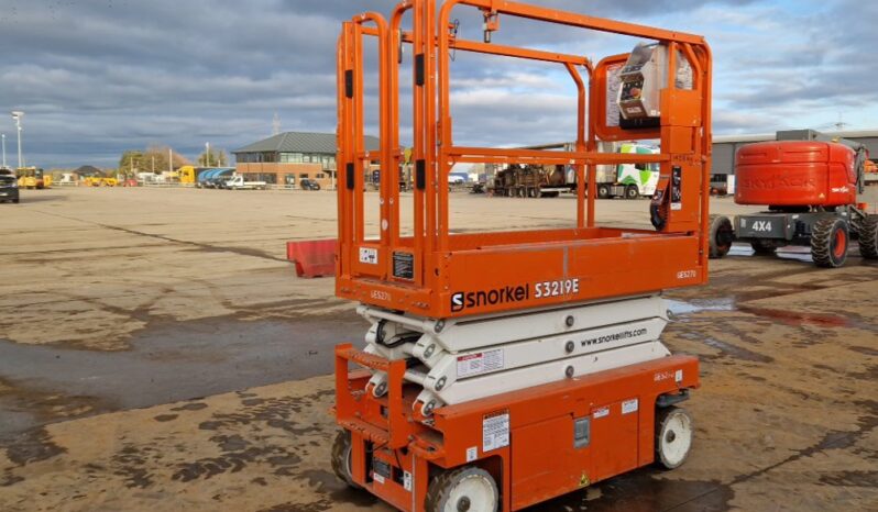 2019 Snorkel S3219E Manlifts For Auction: Leeds – 5th, 6th, 7th & 8th March 2025 @ 8:00am full