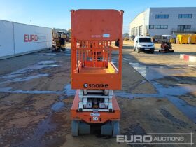 2018 Snorkel S3219E Manlifts For Auction: Leeds – 5th, 6th, 7th & 8th March 2025 @ 8:00am full