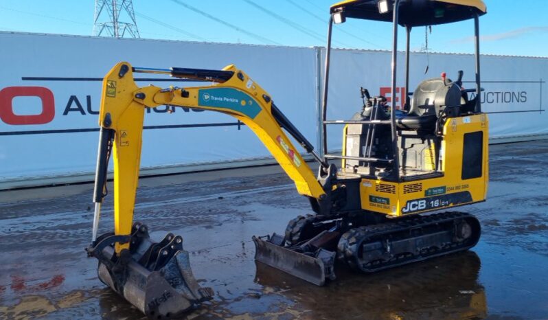 2019 JCB 16C-1 Mini Excavators For Auction: Leeds – 5th, 6th, 7th & 8th March 2025 @ 8:00am