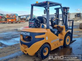 Unused 2024 Apache HH30Z Forklifts For Auction: Leeds – 5th, 6th, 7th & 8th March 2025 @ 8:00am full