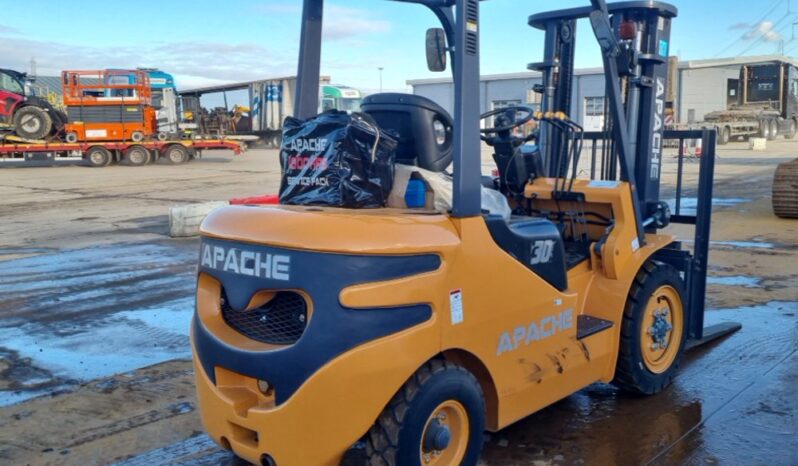 Unused 2024 Apache HH30Z Forklifts For Auction: Leeds – 5th, 6th, 7th & 8th March 2025 @ 8:00am full