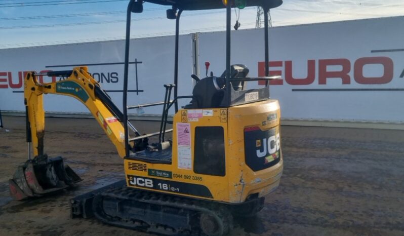 2020 JCB 16C-1 Mini Excavators For Auction: Leeds – 5th, 6th, 7th & 8th March 2025 @ 8:00am full