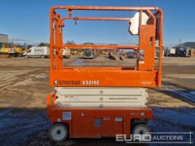 2019 Snorkel S3219E Manlifts For Auction: Leeds – 5th, 6th, 7th & 8th March 2025 @ 8:00am full