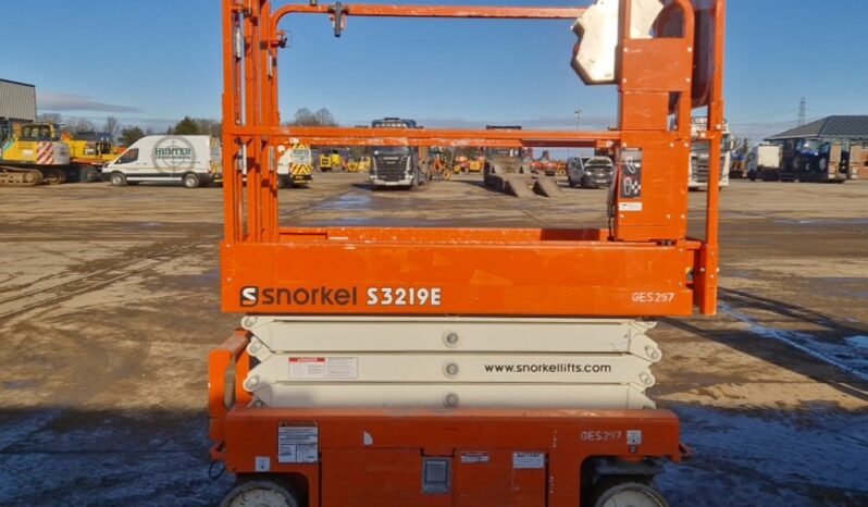 2019 Snorkel S3219E Manlifts For Auction: Leeds – 5th, 6th, 7th & 8th March 2025 @ 8:00am full