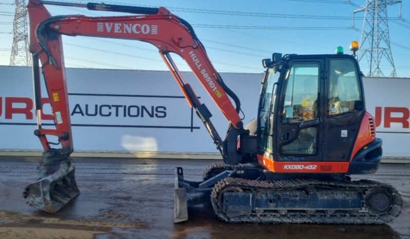 2020 Kubota KX080-4A2 6 Ton+ Excavators For Auction: Leeds – 5th, 6th, 7th & 8th March 2025 @ 8:00am full