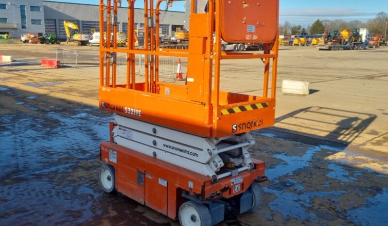 2018 Snorkel S3219E Manlifts For Auction: Leeds – 5th, 6th, 7th & 8th March 2025 @ 8:00am full