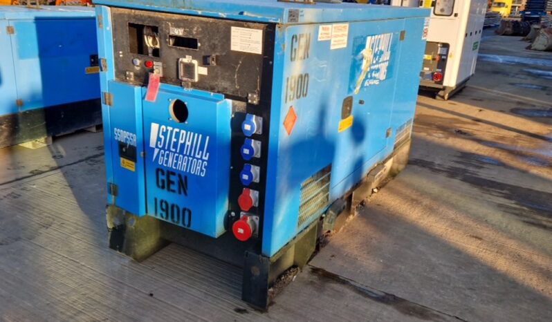 Stephill SSDP55A Generators For Auction: Leeds – 5th, 6th, 7th & 8th March 2025 @ 8:00am