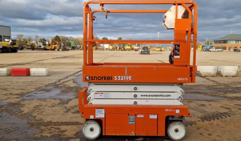 2019 Snorkel S3219E Manlifts For Auction: Leeds – 5th, 6th, 7th & 8th March 2025 @ 8:00am full