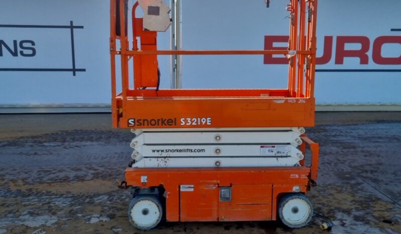 2018 Snorkel S3219E Manlifts For Auction: Leeds – 5th, 6th, 7th & 8th March 2025 @ 8:00am full