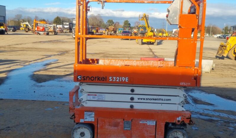 2019 Snorkel S3219E Manlifts For Auction: Leeds – 5th, 6th, 7th & 8th March 2025 @ 8:00am full