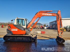 2013 Kubota KX080-3 6 Ton+ Excavators For Auction: Leeds – 5th, 6th, 7th & 8th March 2025 @ 8:00am full