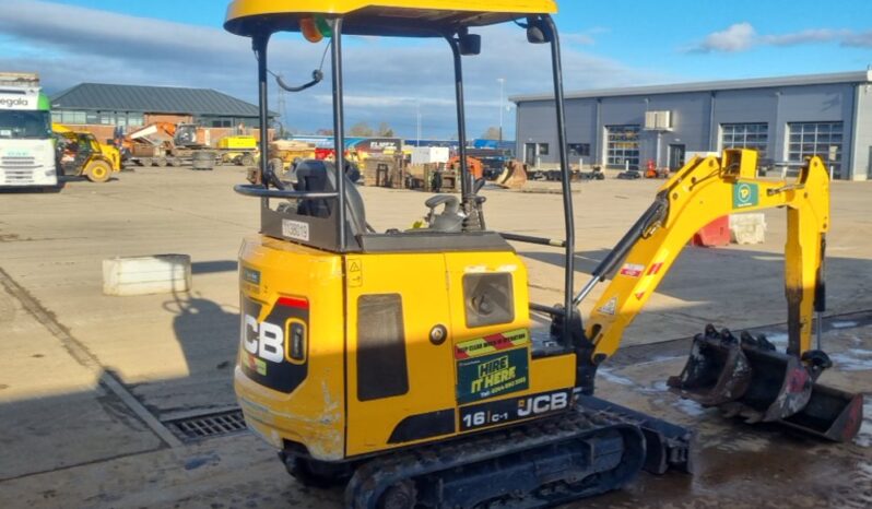 2020 JCB 16C-1 Mini Excavators For Auction: Leeds – 5th, 6th, 7th & 8th March 2025 @ 8:00am full