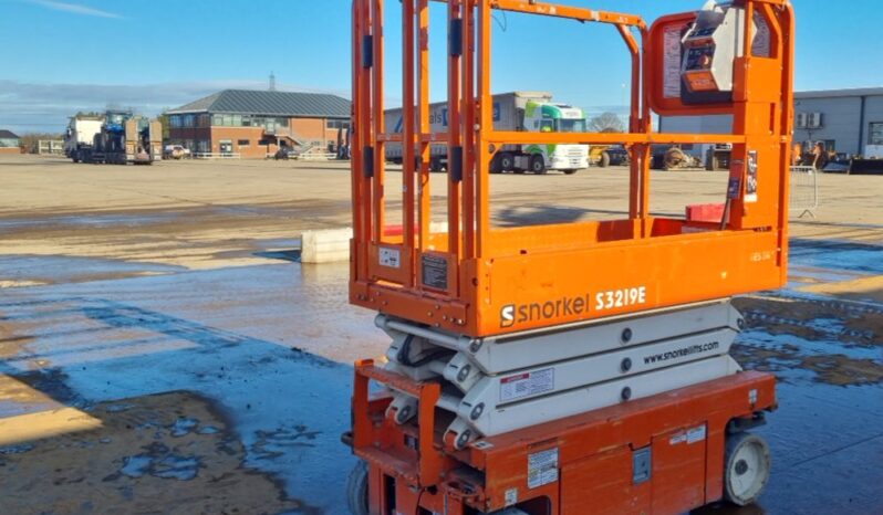 2019 Snorkel S3219E Manlifts For Auction: Leeds – 5th, 6th, 7th & 8th March 2025 @ 8:00am full