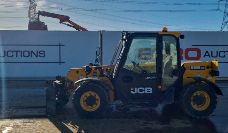 2018 JCB 525-60 Hi Viz Telehandlers For Auction: Leeds – 5th, 6th, 7th & 8th March 2025 @ 8:00am full