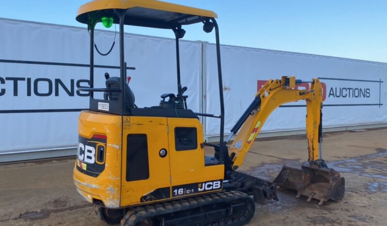 2020 JCB 16C-1 Mini Excavators For Auction: Dromore – 21st & 22nd February 2025 @ 9:00am For Auction on 2025-02-22 full