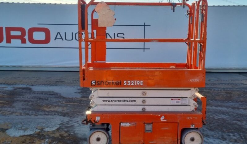 2019 Snorkel S3219E Manlifts For Auction: Leeds – 5th, 6th, 7th & 8th March 2025 @ 8:00am full