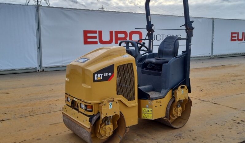 2017 CAT CB14B Rollers For Auction: Leeds – 5th, 6th, 7th & 8th March 2025 @ 8:00am full