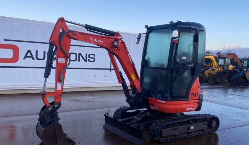 2016 Kubota U20-3EU Mini Excavators For Auction: Dromore – 21st & 22nd February 2025 @ 9:00am For Auction on 2025-02-22