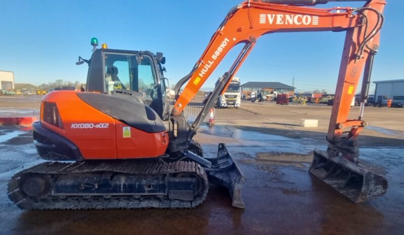 2020 Kubota KX080-4A2 6 Ton+ Excavators For Auction: Leeds – 5th, 6th, 7th & 8th March 2025 @ 8:00am full