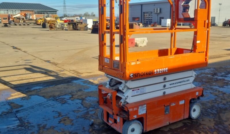 2018 Snorkel S3219E Manlifts For Auction: Leeds – 5th, 6th, 7th & 8th March 2025 @ 8:00am full