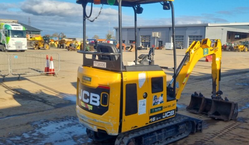 2020 JCB 16C-1 Mini Excavators For Auction: Leeds – 5th, 6th, 7th & 8th March 2025 @ 8:00am full