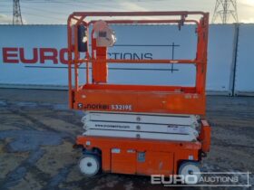 2018 Snorkel S3219E Manlifts For Auction: Leeds – 5th, 6th, 7th & 8th March 2025 @ 8:00am full