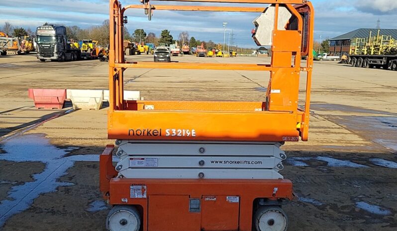 2018 Snorkel S3219E Manlifts For Auction: Leeds – 5th, 6th, 7th & 8th March 2025 @ 8:00am full