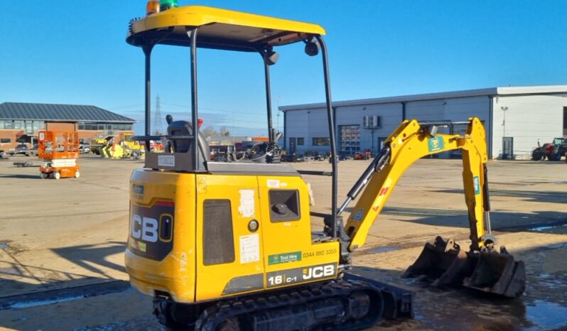 2020 JCB 16C-1 Mini Excavators For Auction: Leeds – 5th, 6th, 7th & 8th March 2025 @ 8:00am full