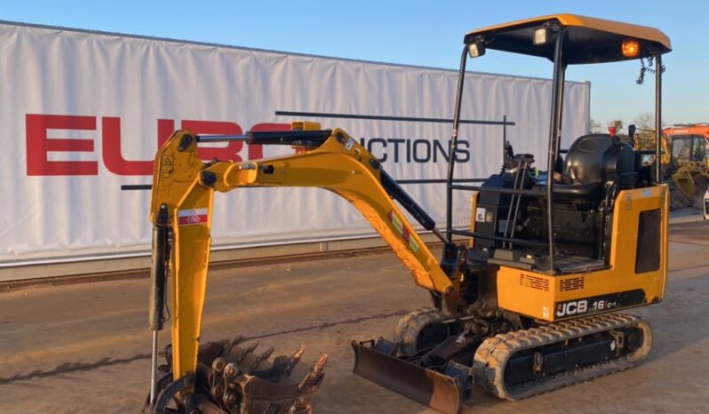 2020 JCB 16C-1 Mini Excavators For Auction: Dromore – 21st & 22nd February 2025 @ 9:00am For Auction on 2025-02-22