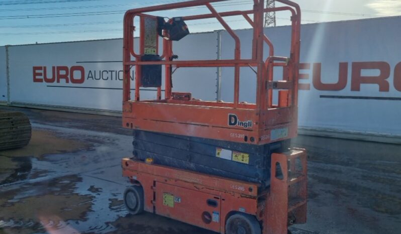 Dingli Electric Scissor Lift, Extending Deck, Non Marking Tyres Manlifts For Auction: Leeds – 5th, 6th, 7th & 8th March 2025 @ 8:00am full