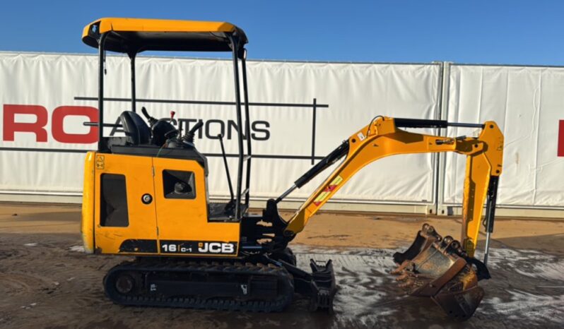 2019 JCB 16C-1 Mini Excavators For Auction: Dromore – 21st & 22nd February 2025 @ 9:00am For Auction on 2025-02-22 full