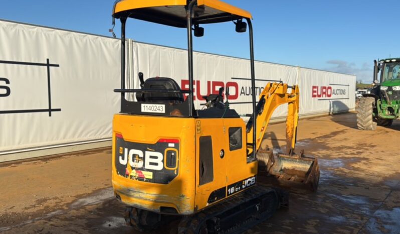 2019 JCB 16C-1 Mini Excavators For Auction: Dromore – 21st & 22nd February 2025 @ 9:00am For Auction on 2025-02-22 full