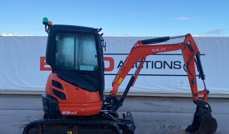 2016 Kubota U20-3EU Mini Excavators For Auction: Dromore – 21st & 22nd February 2025 @ 9:00am For Auction on 2025-02-22 full