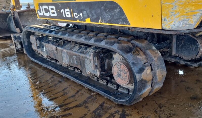 2019 JCB 16C-1 Mini Excavators For Auction: Leeds – 5th, 6th, 7th & 8th March 2025 @ 8:00am full