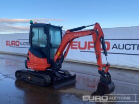 2016 Kubota U20-3EU Mini Excavators For Auction: Dromore – 21st & 22nd February 2025 @ 9:00am For Auction on 2025-02-22 full