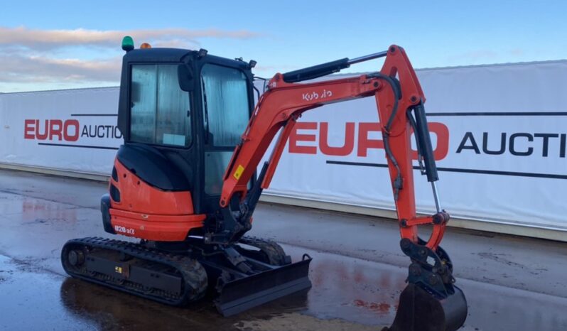 2016 Kubota U20-3EU Mini Excavators For Auction: Dromore – 21st & 22nd February 2025 @ 9:00am For Auction on 2025-02-22 full