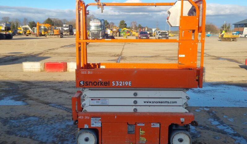 2018 Snorkel S3219E Manlifts For Auction: Leeds – 5th, 6th, 7th & 8th March 2025 @ 8:00am full