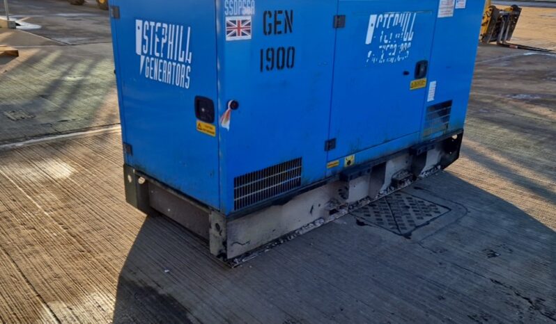 Stephill SSDP55A Generators For Auction: Leeds – 5th, 6th, 7th & 8th March 2025 @ 8:00am full