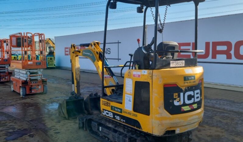 2020 JCB 16C-1 Mini Excavators For Auction: Leeds – 5th, 6th, 7th & 8th March 2025 @ 8:00am full