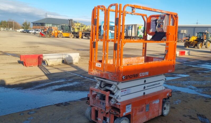 2019 Snorkel S3219E Manlifts For Auction: Leeds – 5th, 6th, 7th & 8th March 2025 @ 8:00am full