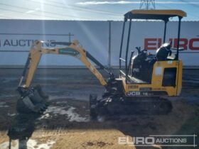 2019 JCB 16C-1 Mini Excavators For Auction: Leeds – 5th, 6th, 7th & 8th March 2025 @ 8:00am full