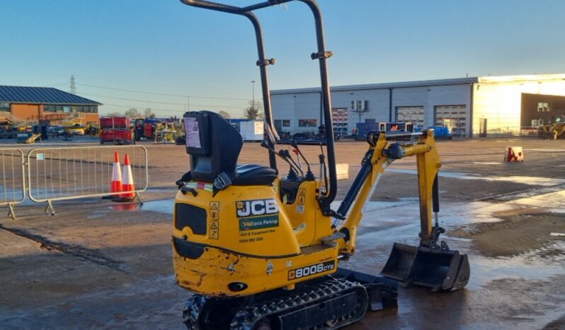 2020 JCB 8008CTS Micro Excavators For Auction: Leeds – 5th, 6th, 7th & 8th March 2025 @ 8:00am full