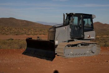 Caterpillar Dozer in Grey