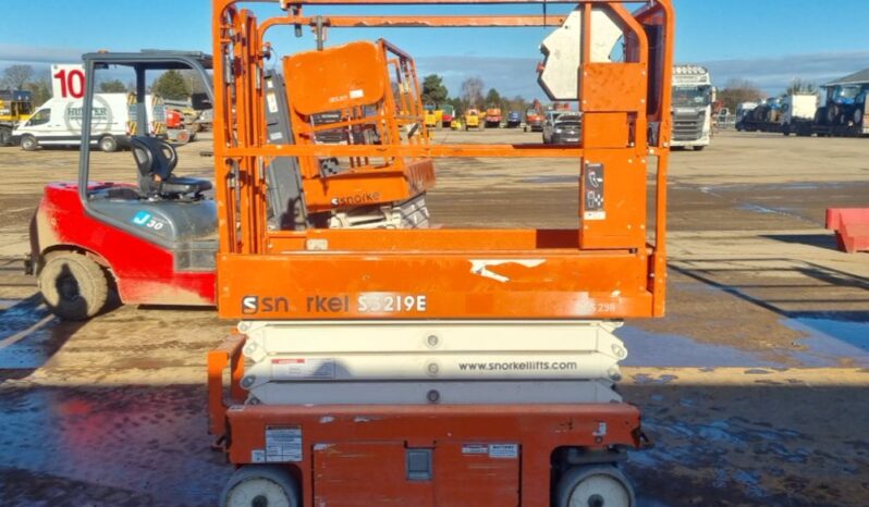 2019 Snorkel S3219E Manlifts For Auction: Leeds – 5th, 6th, 7th & 8th March 2025 @ 8:00am full