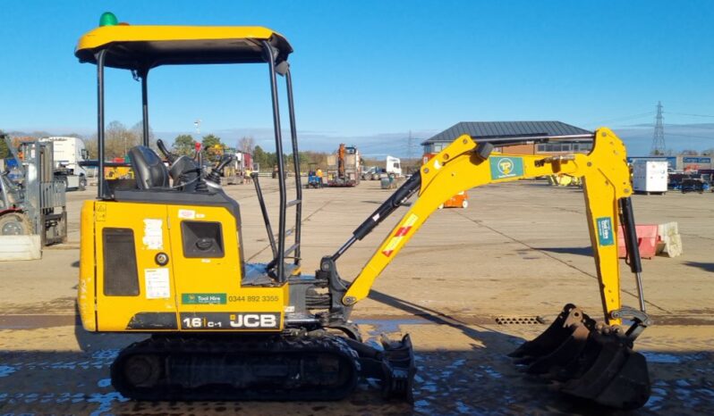 2020 JCB 16C-1 Mini Excavators For Auction: Leeds – 5th, 6th, 7th & 8th March 2025 @ 8:00am full