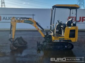 2019 JCB 16C-1 Mini Excavators For Auction: Leeds – 5th, 6th, 7th & 8th March 2025 @ 8:00am full